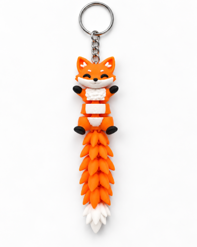 Ключодържател „Flexi Fox“  Orange 🦊🧡