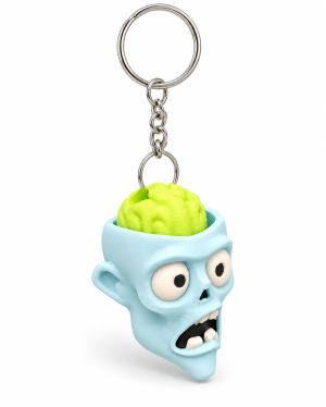 Кликър Skull & Brain Green Brain