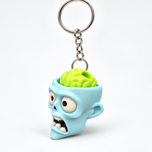 Кликър Skull & Brain Green Brain