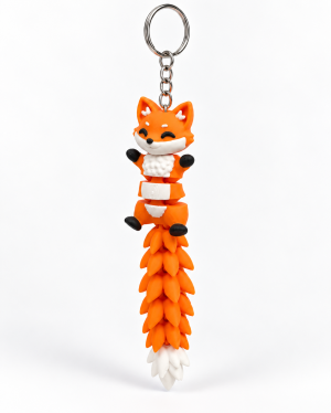 Ключодържател „Flexi Fox“  Orange 🦊🧡