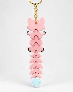 Ключодържател „Flexi Fox Pink“ 🦊🩷