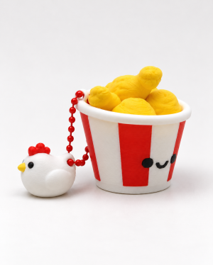 Кликър „Happy Chicken Bucket“ 🍗🐔❤️