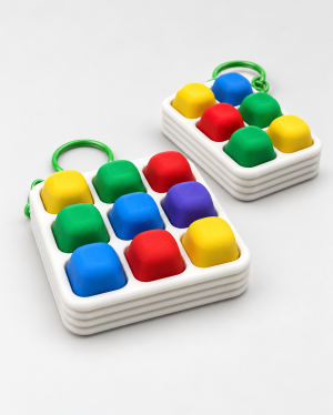 Кликър „Color Pop 9“ 🌈🔲